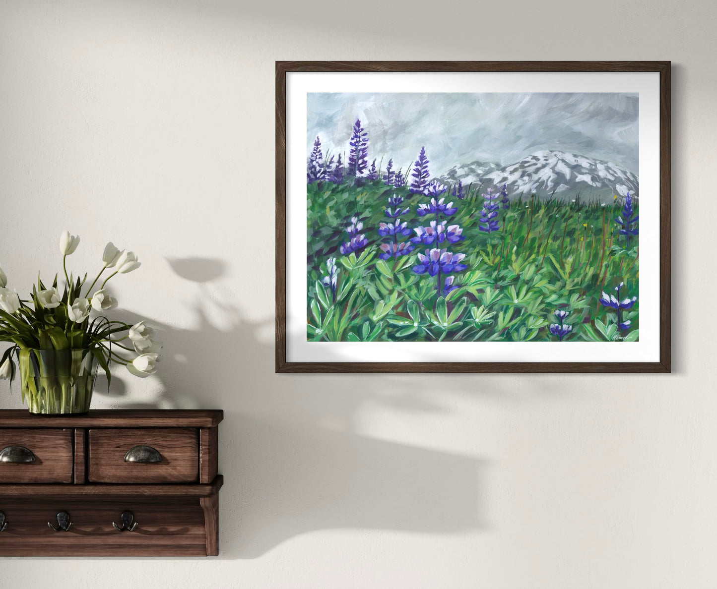 A Walk in Alaska (18" x 24")