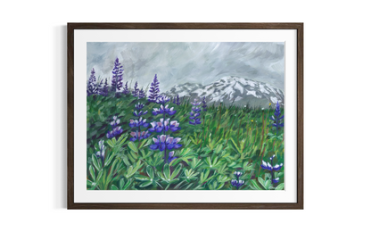 A Walk in Alaska (18" x 24")