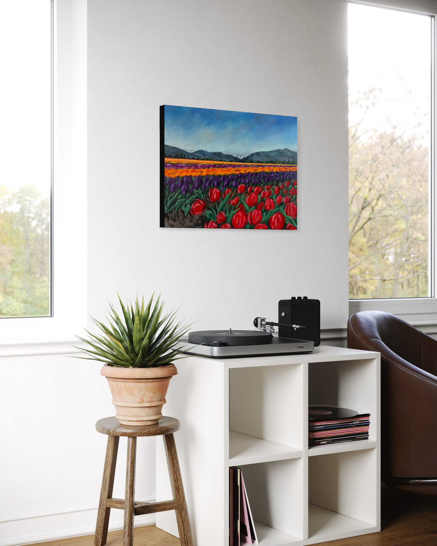 Tulip Time (18” x 24”)
