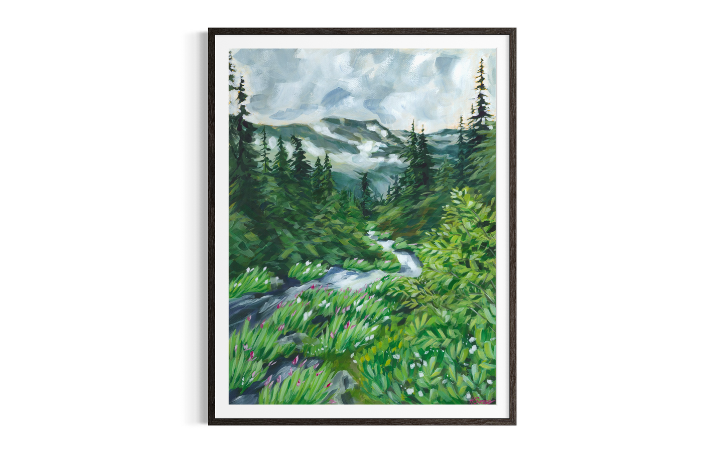 Wildflowers (18" x 24")